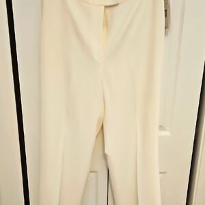 Elegant Cream Women's Pants